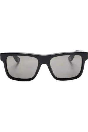 Gucci Sonnenbrille mit eckigem Gestell
