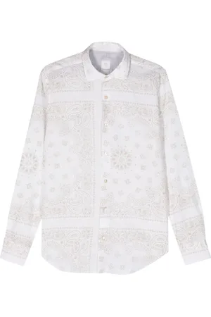 ELEVENTY Hemd mit Paisley-Print