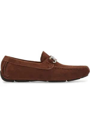 Salvatore Ferragamo Gancini Loafer aus Wildleder