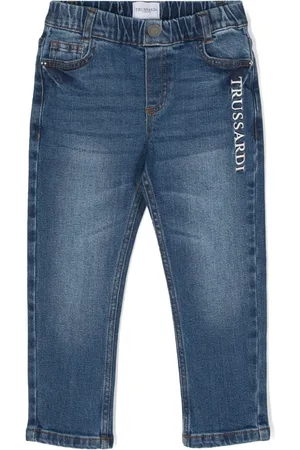Trussardi Jeans mit Logo-Stickerei