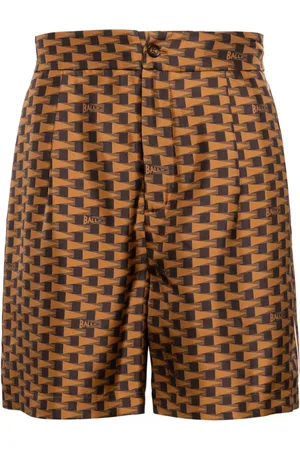 Bally Seidenshorts mit Pennant-Print