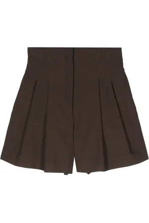Serafini Shorts mit Falten