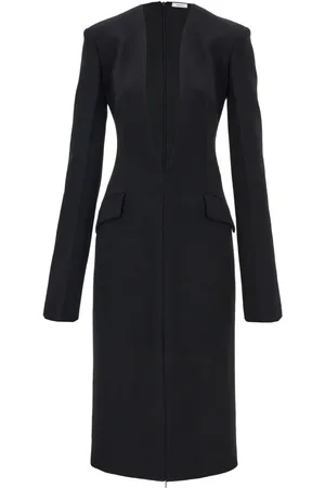 Salvatore Ferragamo Kleid mit V-Ausschnitt