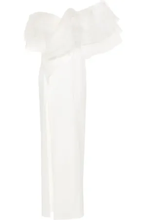 Ana Radu Maxikleid mit Rüschen