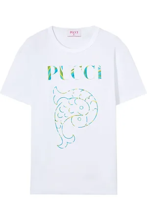 Puccini T-Shirt mit Logo-Print