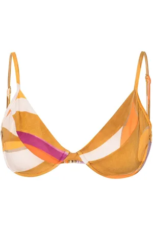 RAQUEL DINIZ Bikinioberteil mit abstraktem Print