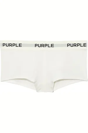 Purple Brand Shorts mit Logo-Bund