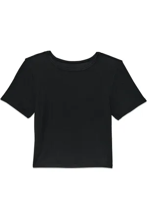 Purple Brand T-Shirt mit Logo-Stickerei