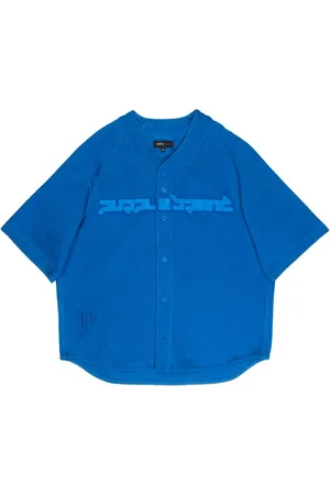 Purple Brand Hemd mit Logo-Print