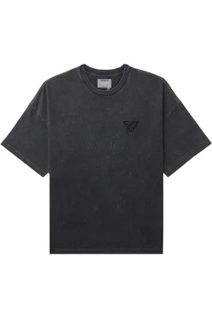 Musium Div. T-Shirt mit Logo-Stickerei