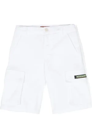 Missoni Shorts mit Logo-Applikation