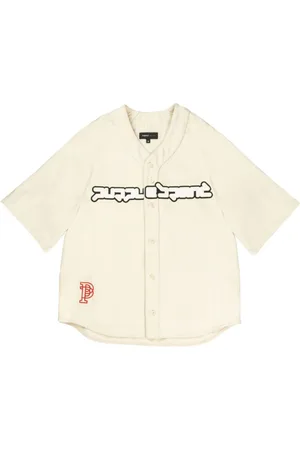 Purple Brand Hemd mit Logo-Print