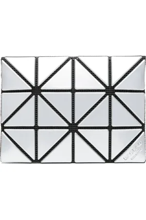 Issey Miyake Geometrisches Kartenetui mit Klappe