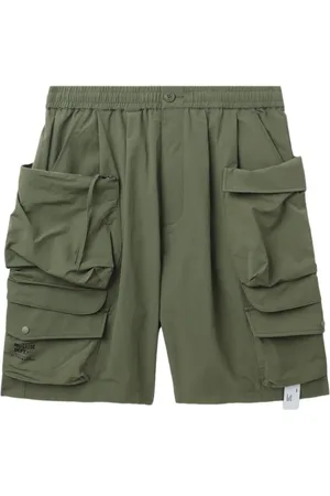 Musium Div. Cargo-Shorts mit Stretchbund