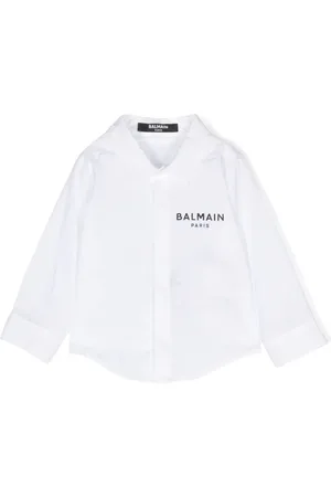 Balmain Hemd aus Monogramm-Jacquard
