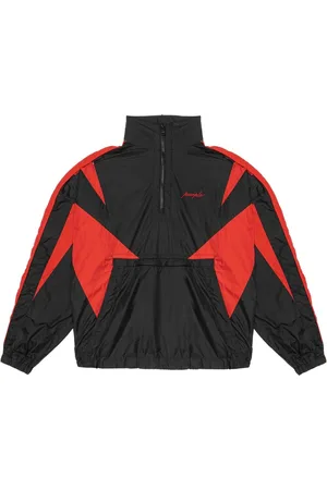 Purple Brand Sportjacke in Colour-Block-Optik