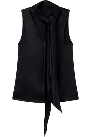 Stella McCartney Top mit Schalkragen