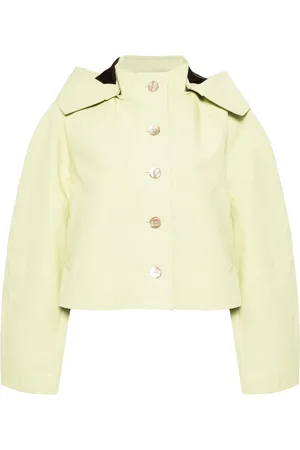 ULLA JOHNSON Cropped-Jacke mit Kapuze