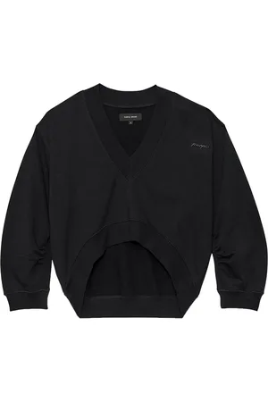 Purple Brand Asymmetrisches Cropped-Sweatshirt
