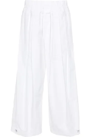Jil Sander Plissierte Palazzohose