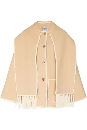 Totême Geknöpfte Jacke mit Schal