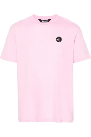Roberto Cavalli T-Shirt mit Logo-Applikation