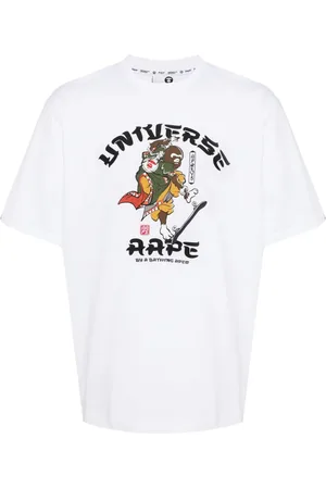 A Bathing Ape T-Shirt mit grafischem Print