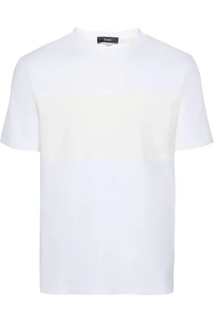 HERNO Scuba-T-Shirt mit eingeprägtem Logo
