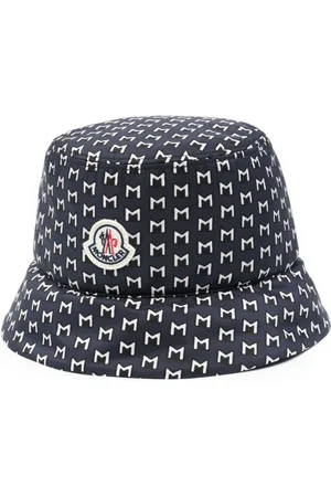 Moncler Fischerhut mit Monogramm-Print