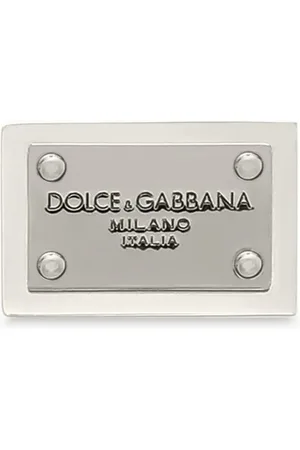 Dolce & Gabbana Anstecknadel mit Logo-Gravur