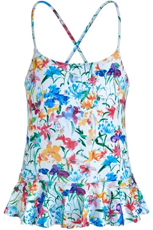 Vilebrequin Blumen-Print-Badeanzug mit Rock