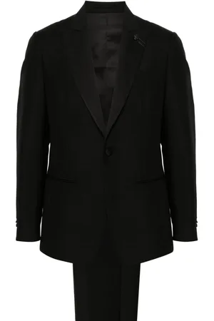 LARDINI Anzug mit steigendem Revers