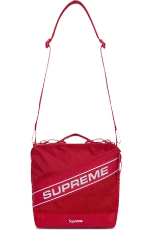 Supreme Schultertasche mit reflektierendem Logo