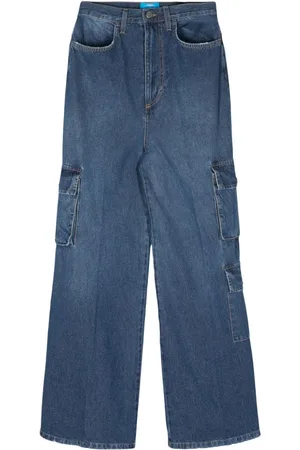..,MERCI Weite Brooke Cargo-Jeans