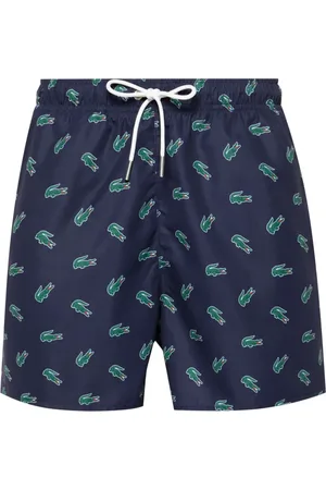Lacoste Badeshorts mit Krokodil-Print