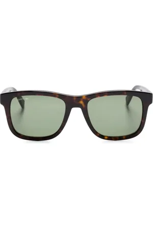 Lacoste Sonnenbrille mit breitem Gestell