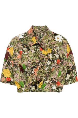 JNBY Asymmetrisches Hemd mit Print