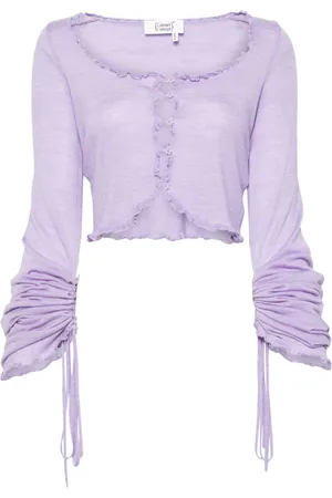 Cannari Concept Cardigan mit Rüschen
