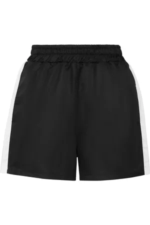 Philipp Plein Lauf-Shorts mit Logo-Streifen