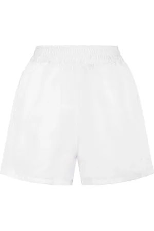 Philipp Plein Lauf-Shorts mit Logo-Streifen