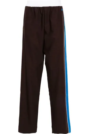WALES BONNER Gerade Hose mit Streifendetail