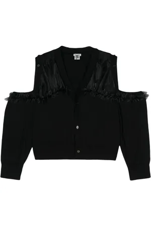 NOIR KEI NINOMIYA Cardigan mit Rüschen