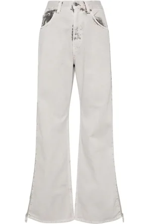 haikure Jeans mit weitem Bein