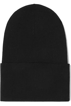 Jil Sander Fein gestrickte Beanie mit Umschlag