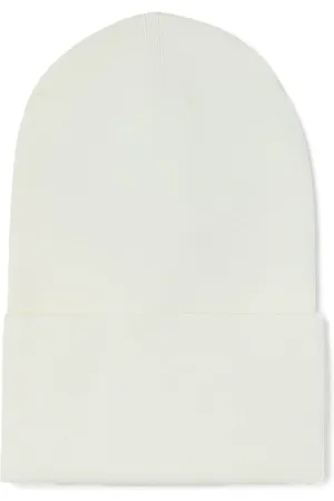 Jil Sander Fein gestrickte Beanie mit Umschlag