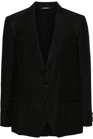 Dolce & Gabbana Seidensakko aus Logo-Jacquard