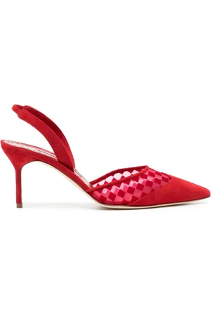 Manolo Blahnik Mingosli Slingback-Pumps 70mm