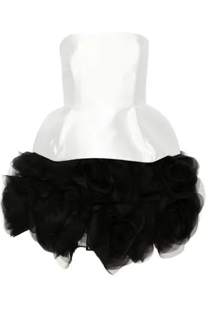 Ana Radu Schulterfreies Minikleid