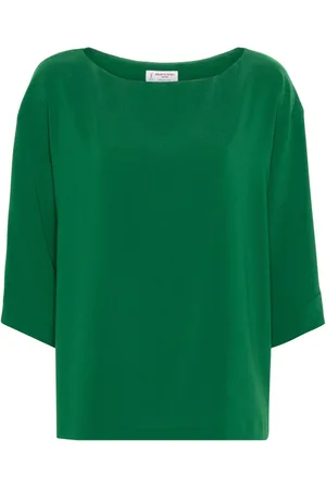 ALBERTO BIANI Bluse mit U-Boot-Ausschnitt