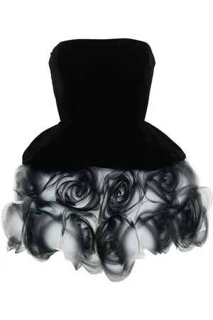 Ana Radu Schulterfreies Minikleid